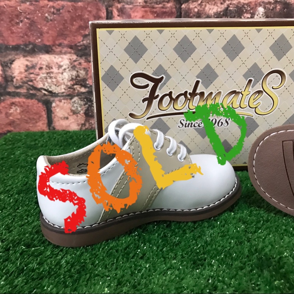 🤑SOLD🤑 Infant/Toddler Boys Footmates Shoes